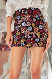 Milena Sequin Skirt